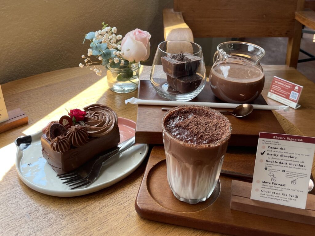 Khom Chocolatier のおすすめセット