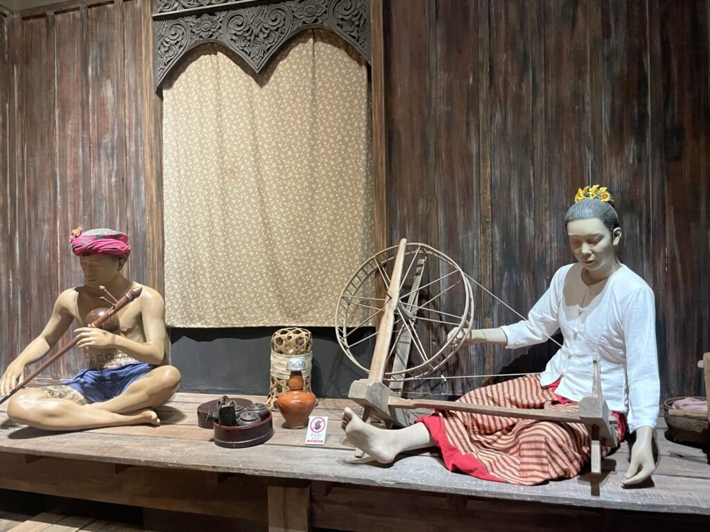 ラーンナー文化に関する展示