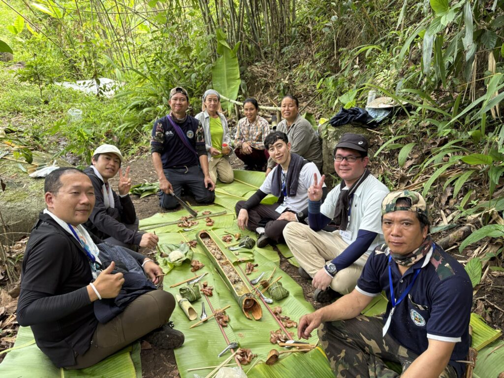 森の野営飯