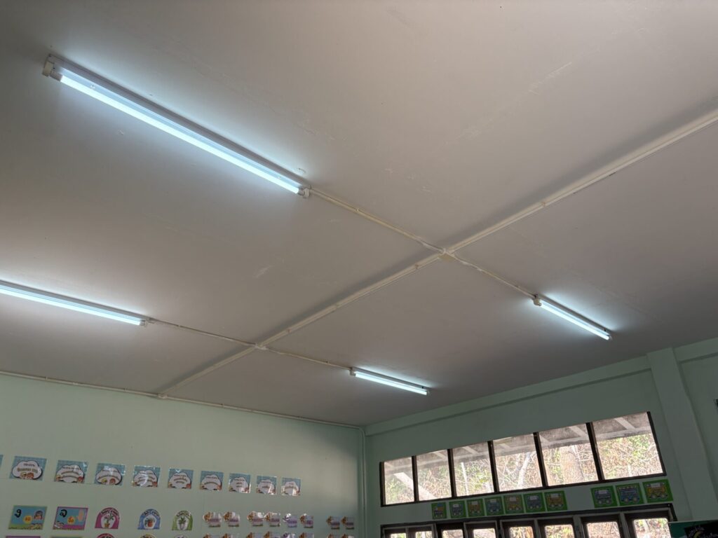 とてもきれいな天井