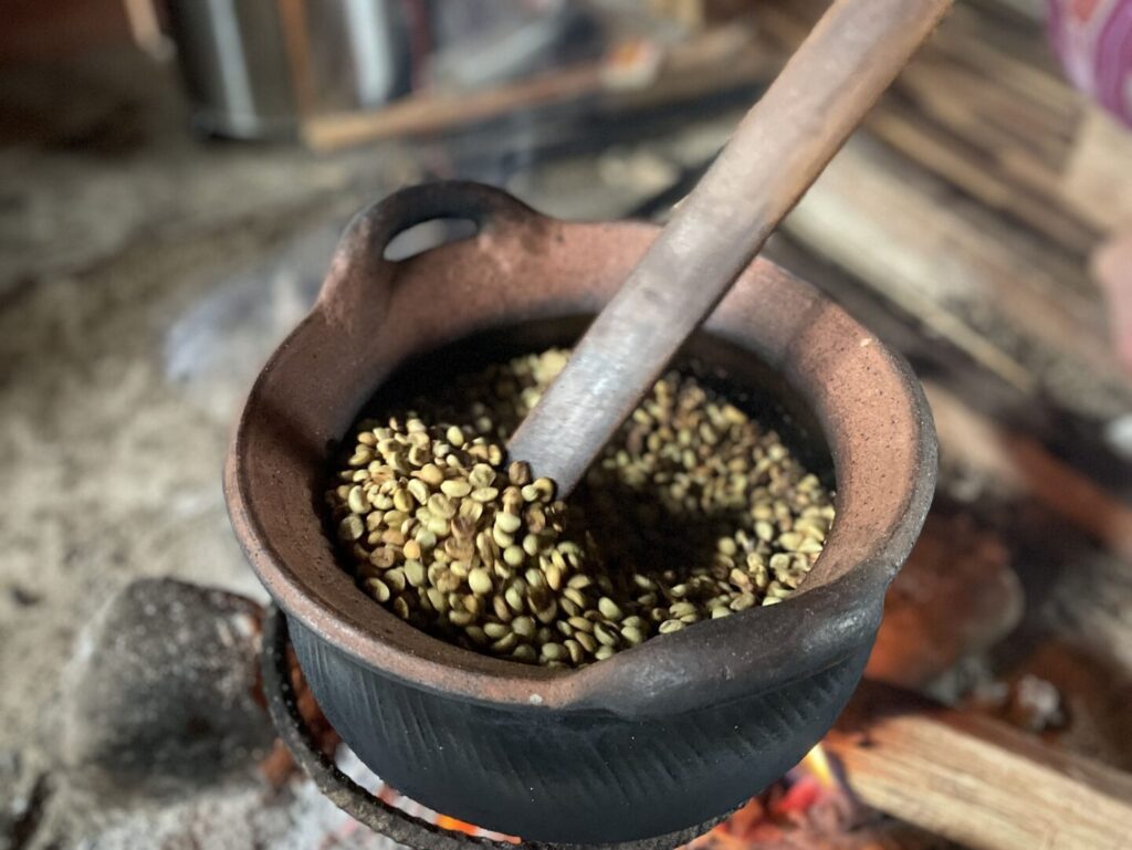 土鍋焙煎