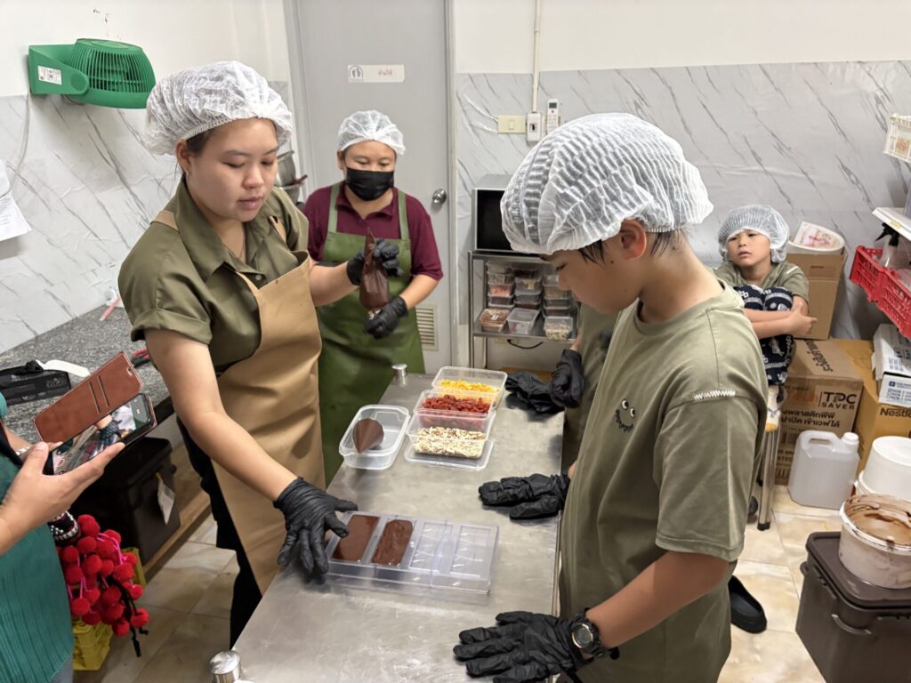 チョコづくり